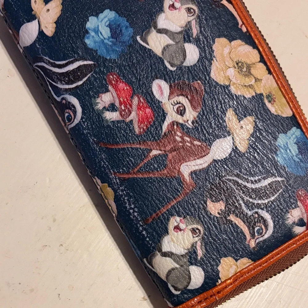 Loungefly Tan Bambi Bag and Wallet - Picture 8 of 8